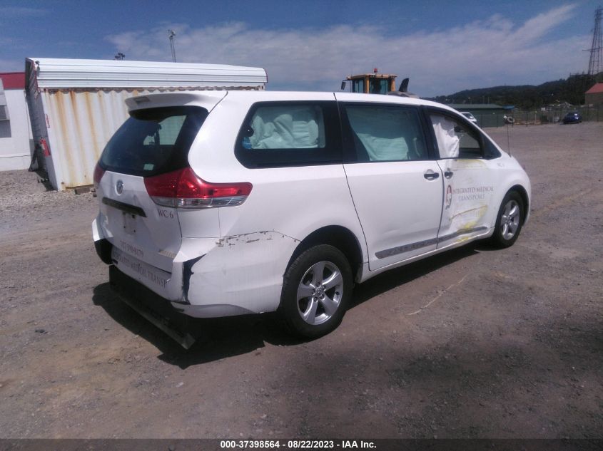2014 TOYOTA SIENNA L - 5TDZK3DC8ES483717