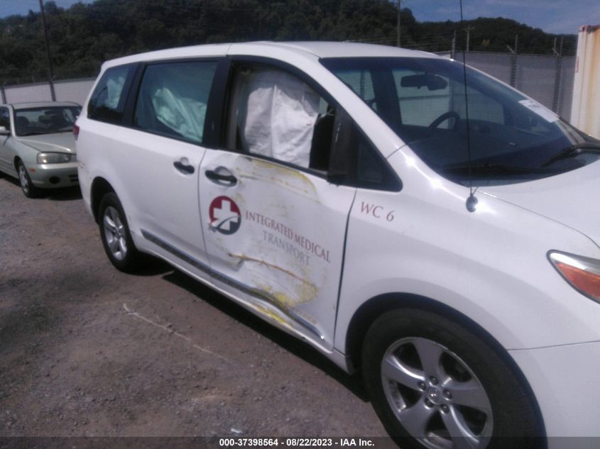 2014 TOYOTA SIENNA L - 5TDZK3DC8ES483717