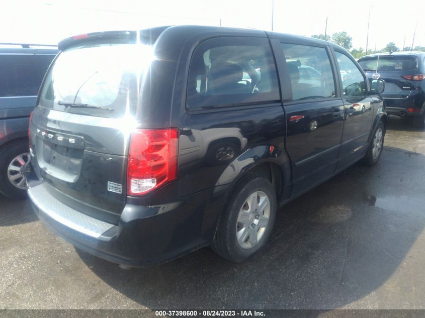 2013 DODGE GRAND CARAVAN AMERICAN VALUE PKG - 2C4RDGBG4DR588110