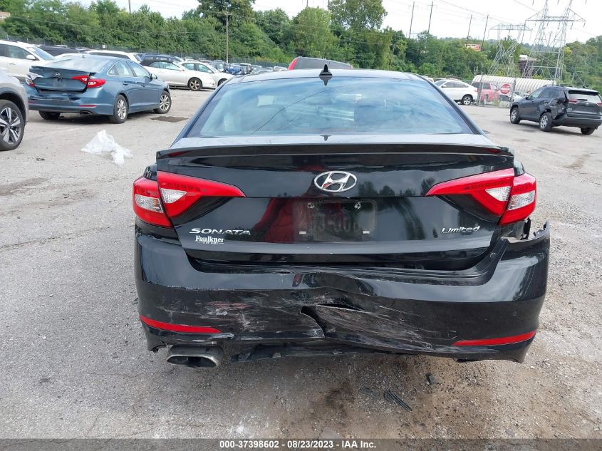 2016 HYUNDAI SONATA 2.4L LIMITED - 5NPE34AF3GH284955