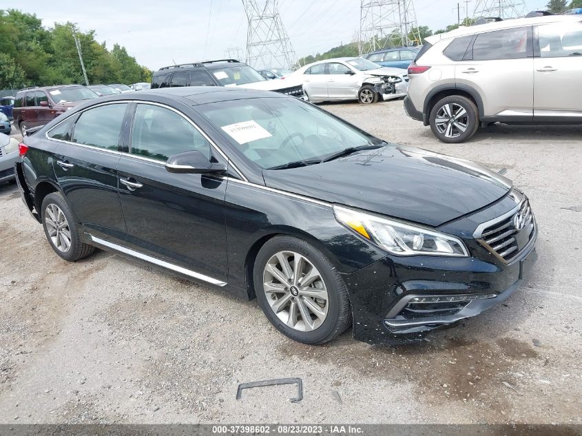 2016 HYUNDAI SONATA 2.4L LIMITED - 5NPE34AF3GH284955