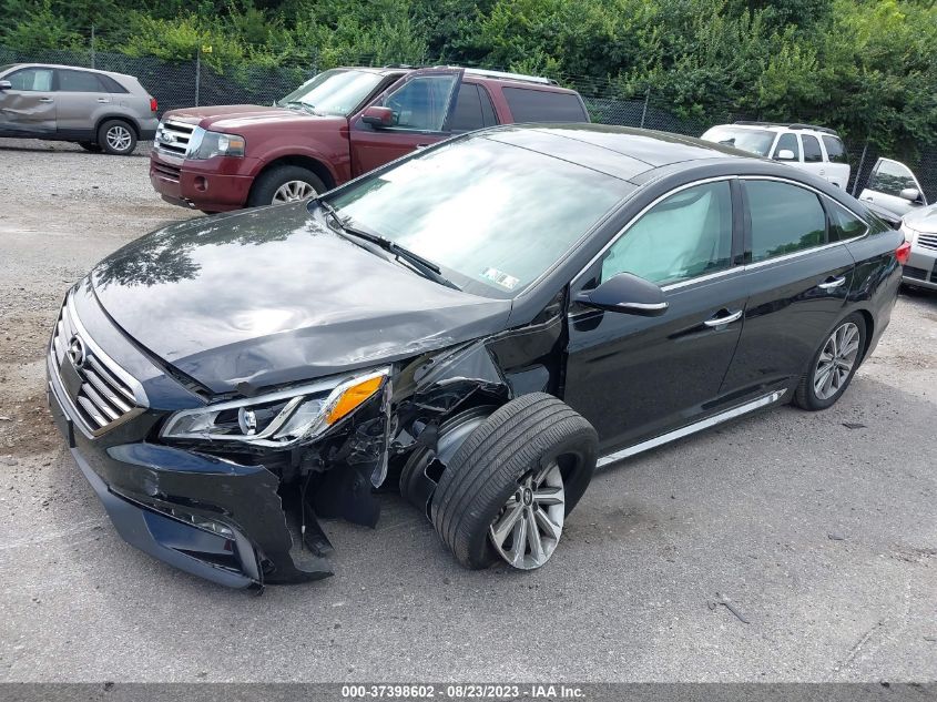 2016 HYUNDAI SONATA 2.4L LIMITED - 5NPE34AF3GH284955