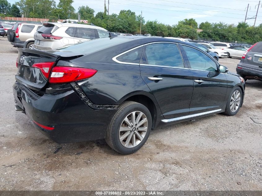 2016 HYUNDAI SONATA 2.4L LIMITED - 5NPE34AF3GH284955