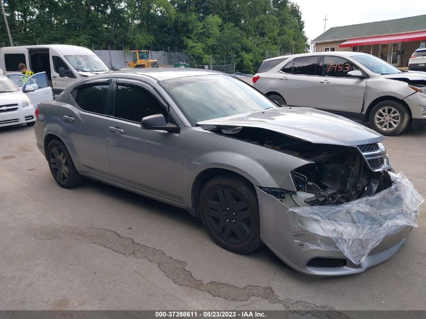 2013 DODGE AVENGER SE - 1C3CDZABXDN637559