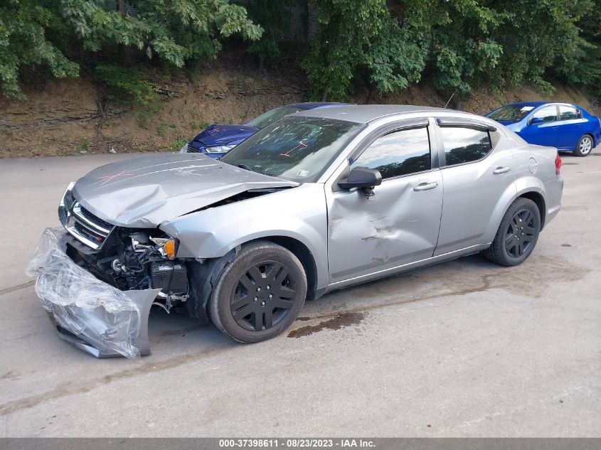 2013 DODGE AVENGER SE - 1C3CDZABXDN637559