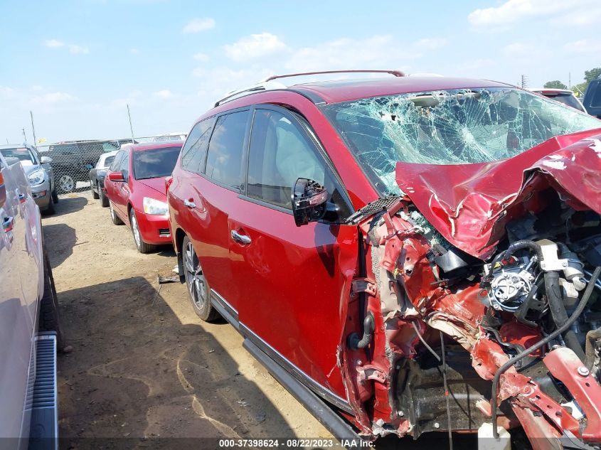 2020 NISSAN PATHFINDER PLATINUM - 5N1DR2DNXLC642488