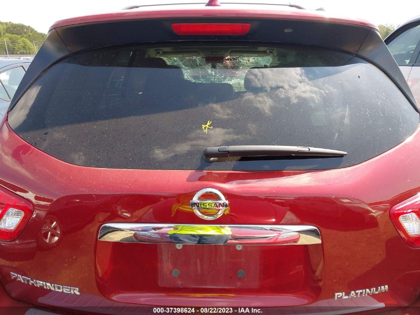 2020 NISSAN PATHFINDER PLATINUM - 5N1DR2DNXLC642488