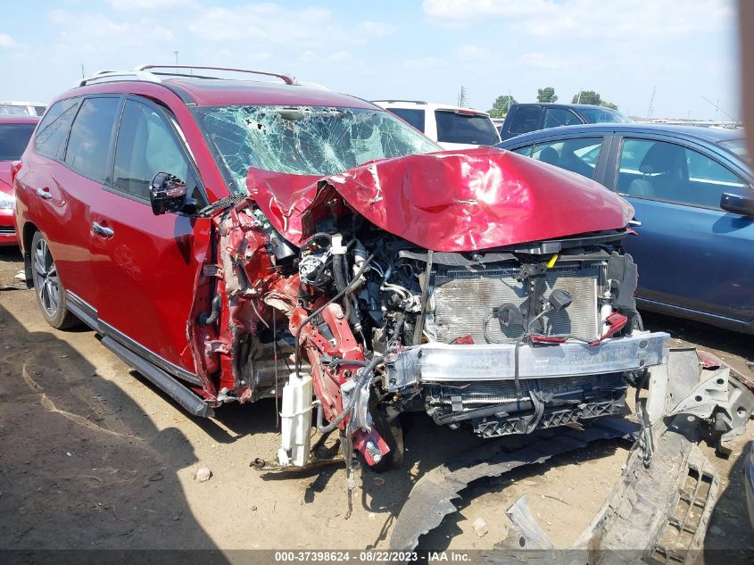 2020 NISSAN PATHFINDER PLATINUM - 5N1DR2DNXLC642488