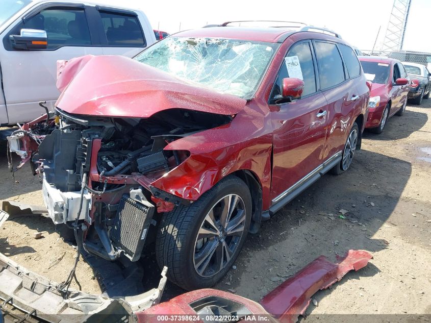 2020 NISSAN PATHFINDER PLATINUM - 5N1DR2DNXLC642488