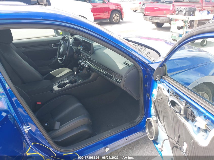 VIN 2HGFE2F56NH553489 2022 HONDA CIVIC SEDAN SPORT