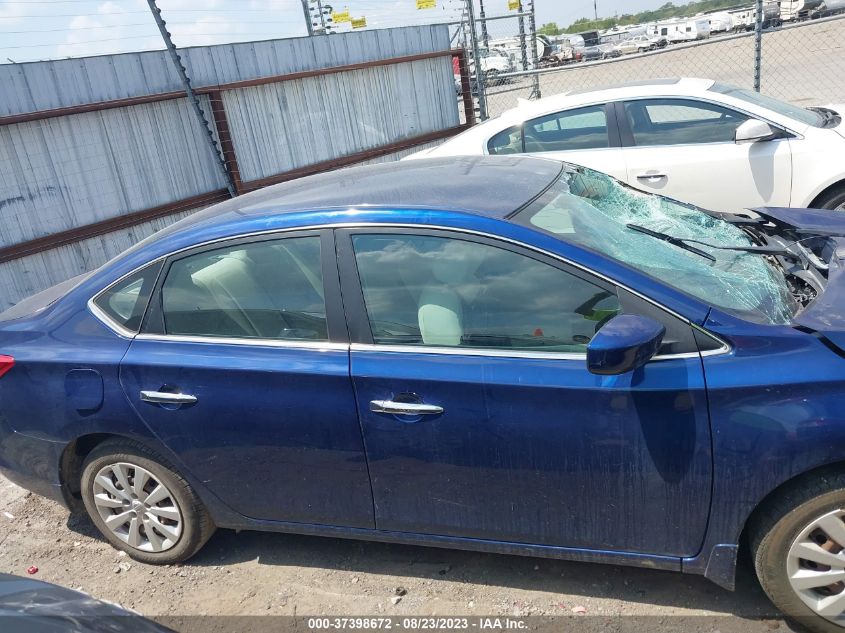 2016 NISSAN SENTRA S - 3N1AB7AP9GY228536