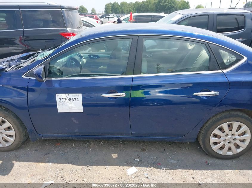 2016 NISSAN SENTRA S - 3N1AB7AP9GY228536