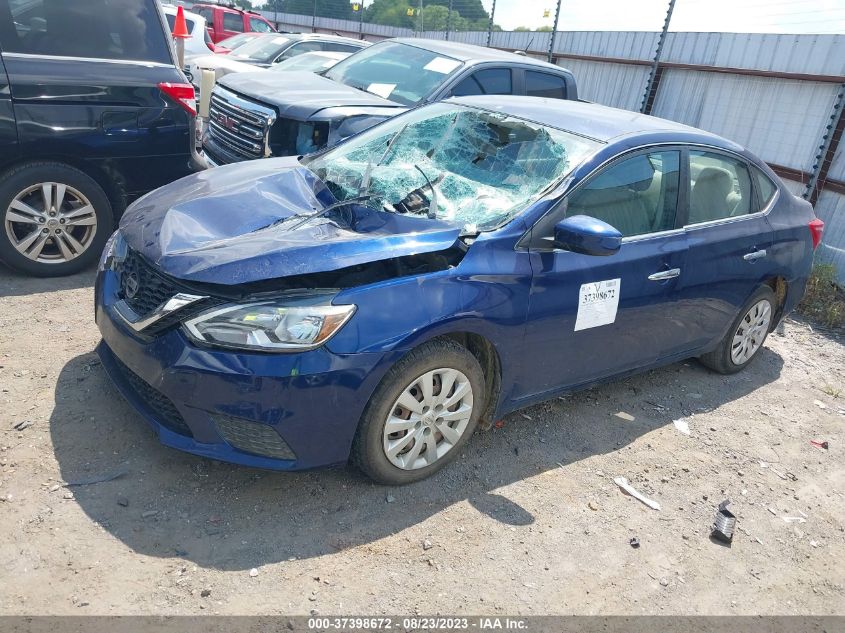 2016 NISSAN SENTRA S - 3N1AB7AP9GY228536