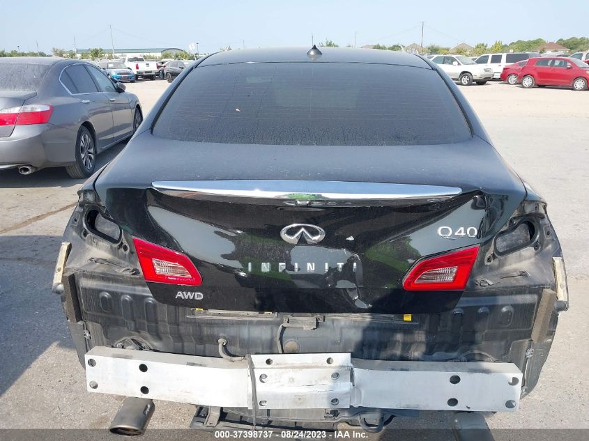 2015 INFINITI Q40 JN1CV6AR9FM650805