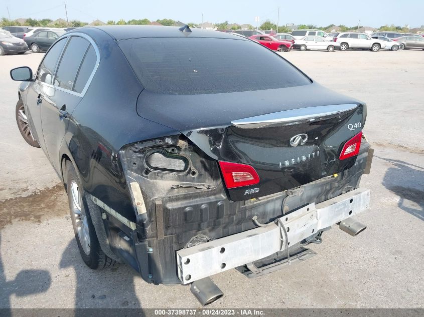 2015 INFINITI Q40 JN1CV6AR9FM650805