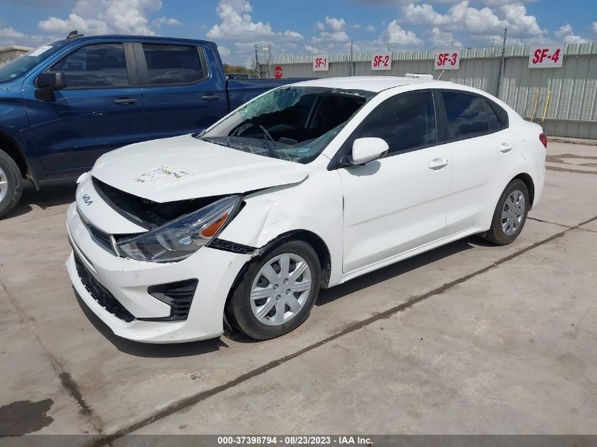 3KPA24AD6NE462391 Kia Rio S 2