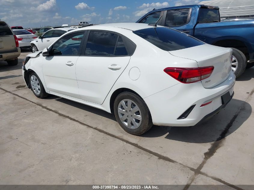 3KPA24AD6NE462391 Kia Rio S 3