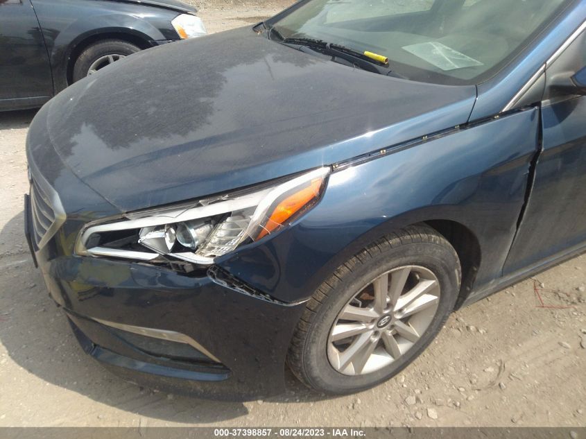 2015 HYUNDAI SONATA 2.4L SE - 5NPE24AF9FH217228