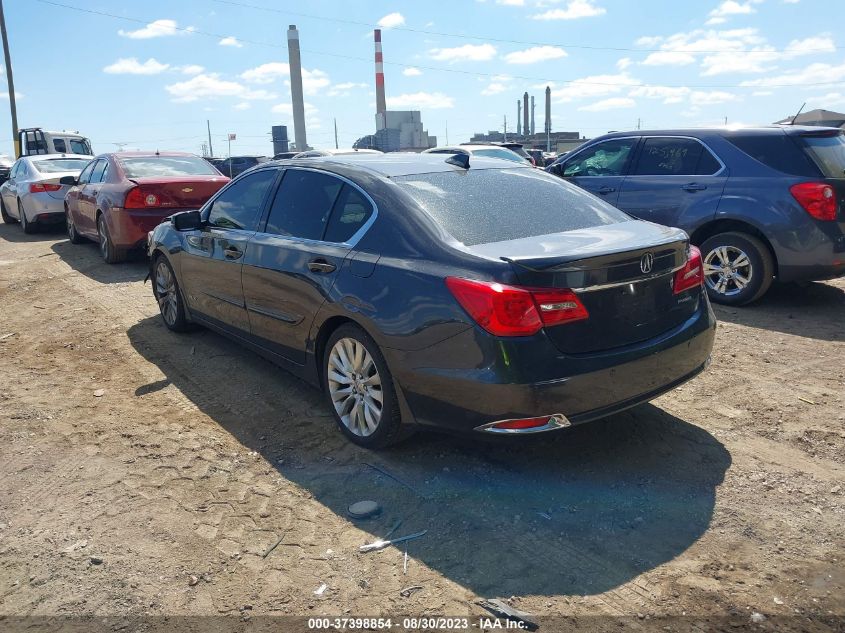 2014 ACURA RLX ADVANCE PKG - JH4KC1F9XEC003522
