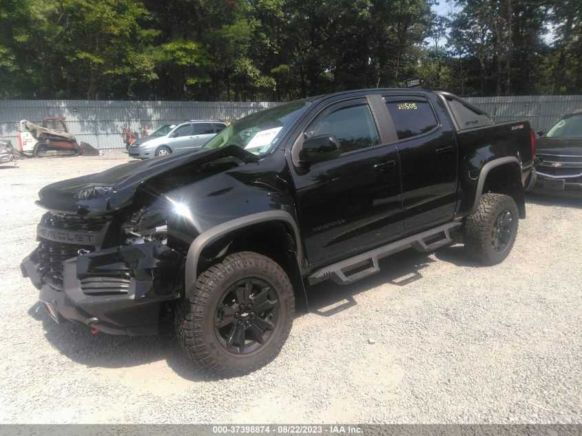 2022 CHEVROLET COLORADO 4WD ZR2 - 1GCGTEEN5N1209842