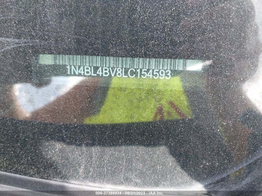 2020 NISSAN ALTIMA 2.5 S - 1N4BL4BV8LC154593