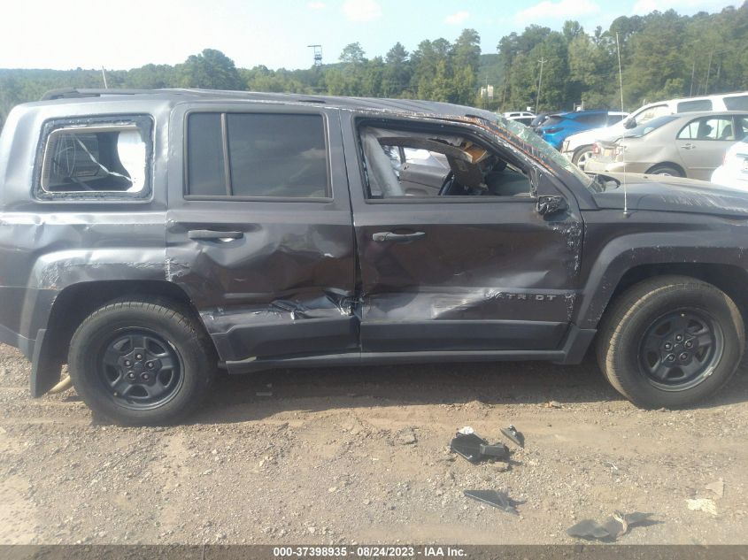 2016 JEEP PATRIOT SPORT - 1C4NJPBA6GD789999
