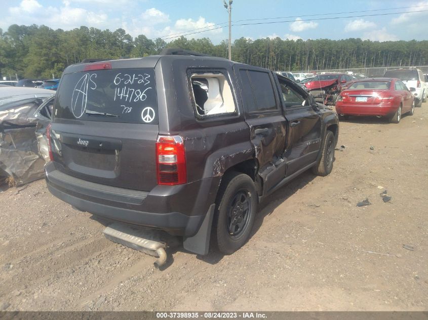 2016 JEEP PATRIOT SPORT - 1C4NJPBA6GD789999