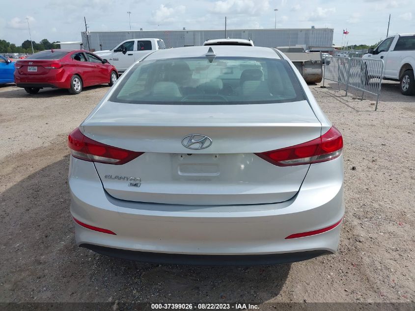 2018 HYUNDAI ELANTRA SE - 5NPD74LF1JH394200