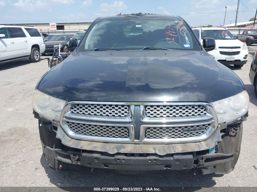 2013 DODGE DURANGO SXT - 1C4RDHAG3DC527430