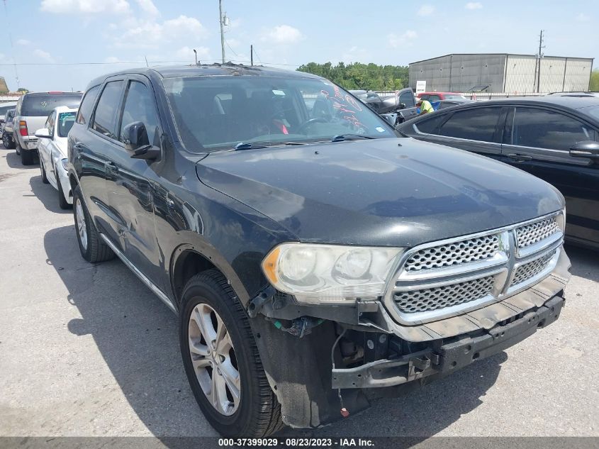 2013 DODGE DURANGO SXT - 1C4RDHAG3DC527430