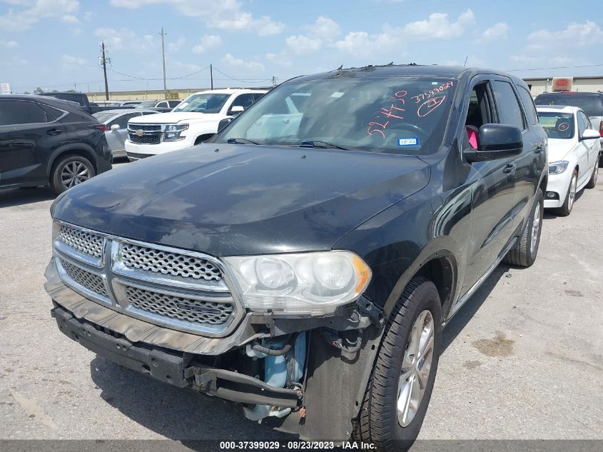 2013 DODGE DURANGO SXT - 1C4RDHAG3DC527430