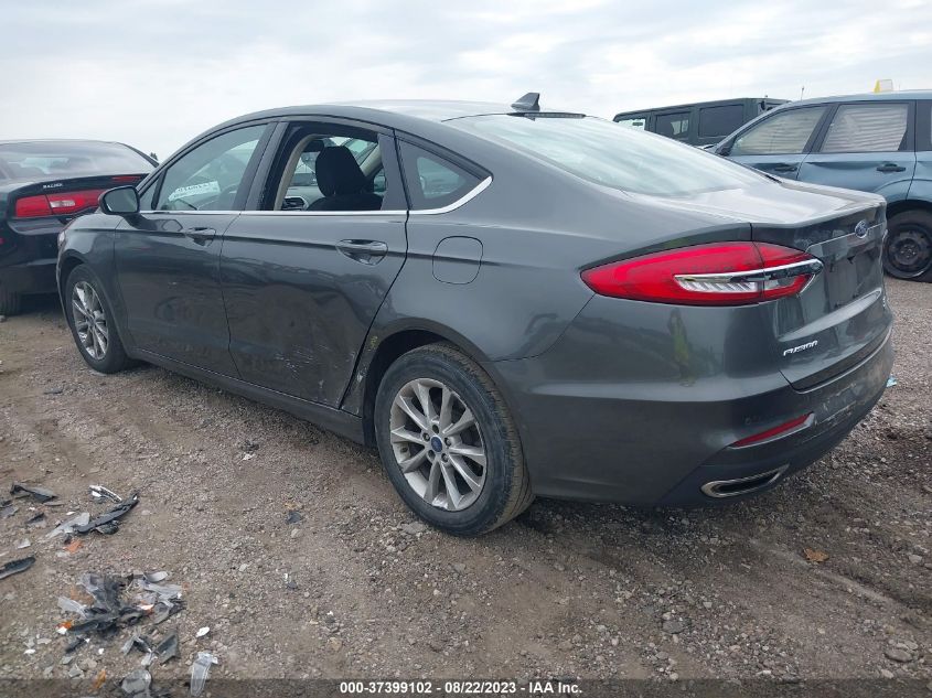 2020 FORD FUSION SE - 3FA6P0T95LR124338