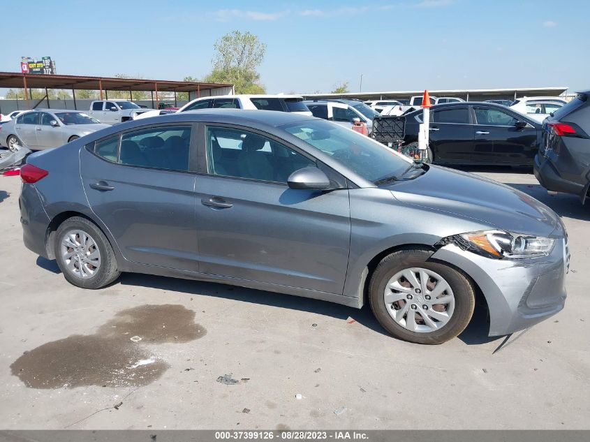 2018 HYUNDAI ELANTRA SE - KMHD74LF7JU538124