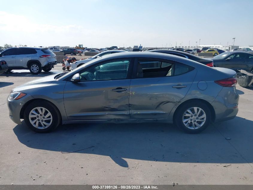 2018 HYUNDAI ELANTRA SE - KMHD74LF7JU538124