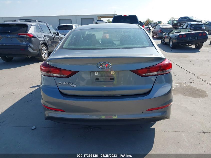 2018 HYUNDAI ELANTRA SE - KMHD74LF7JU538124