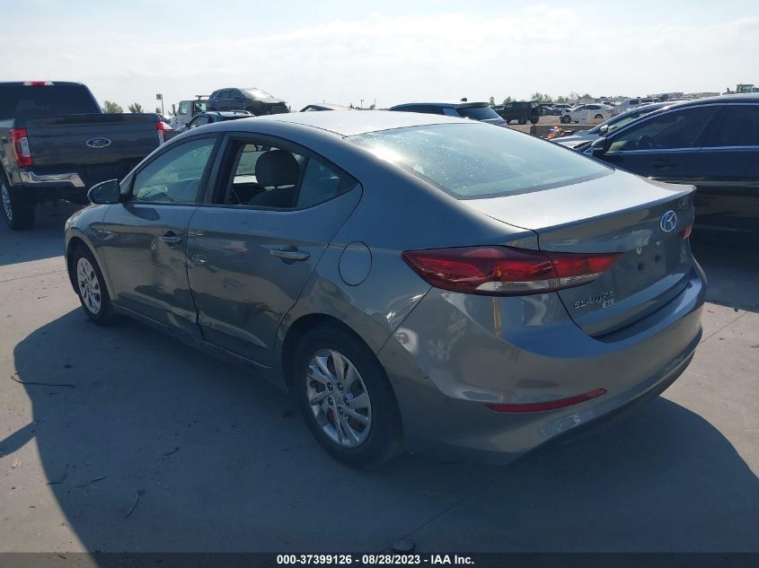 2018 HYUNDAI ELANTRA SE - KMHD74LF7JU538124