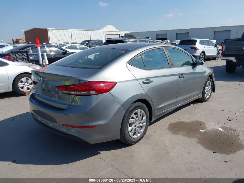 2018 HYUNDAI ELANTRA SE - KMHD74LF7JU538124