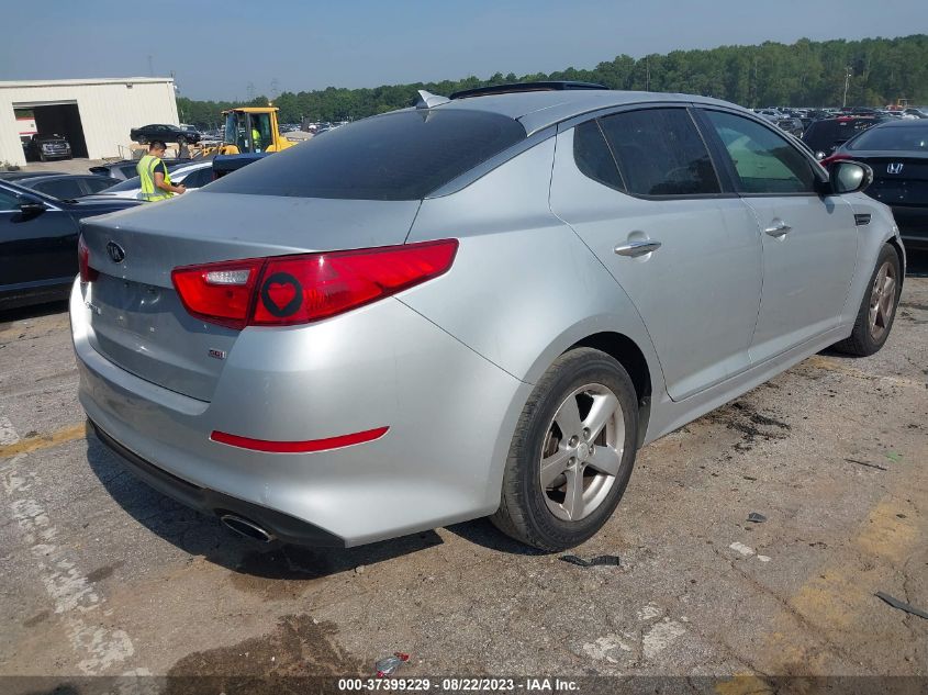 2015 KIA OPTIMA LX - 5XXGM4A77FG438012