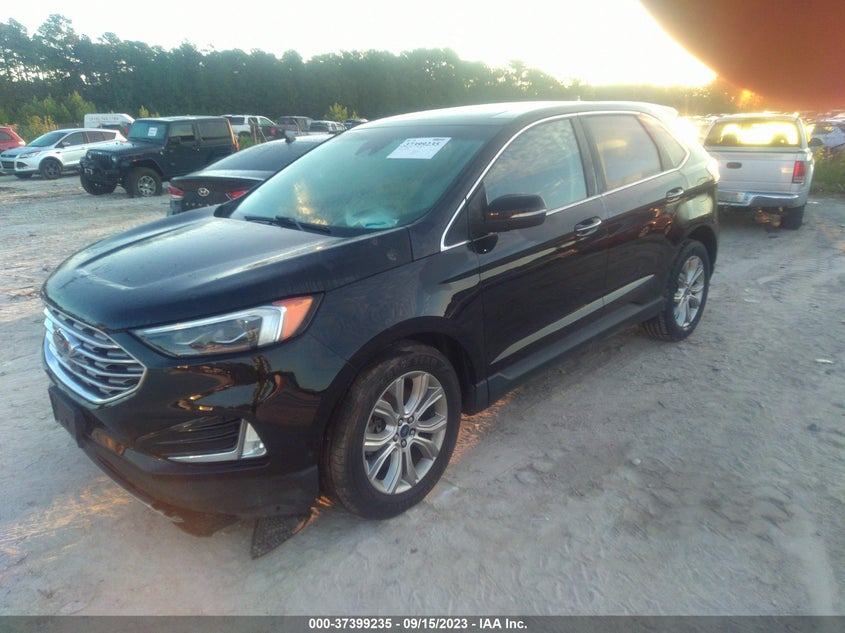 VIN 2FMPK4K99KBB02888 2019 FORD EDGE TITANIUM