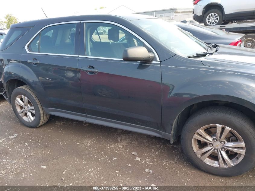 2014 CHEVROLET EQUINOX LS - 2GNALAEK3E6287075