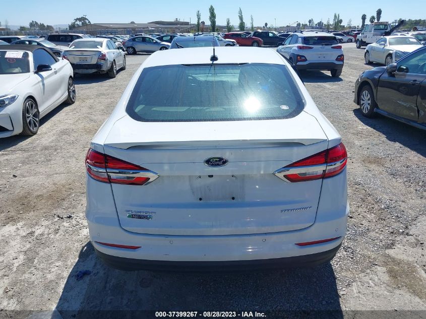 2019 FORD FUSION ENERGI TITANIUM - 3FA6P0SU2KR177096