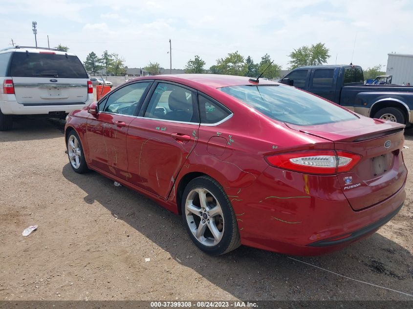 2016 FORD FUSION SE - 3FA6P0H73GR112248