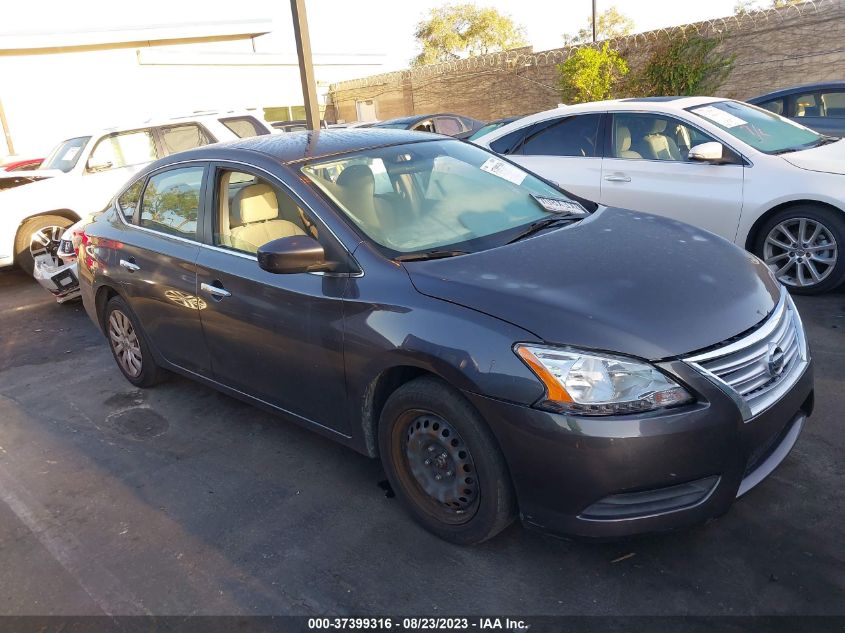 2013 NISSAN SENTRA S - 3N1AB7AP8DL722959