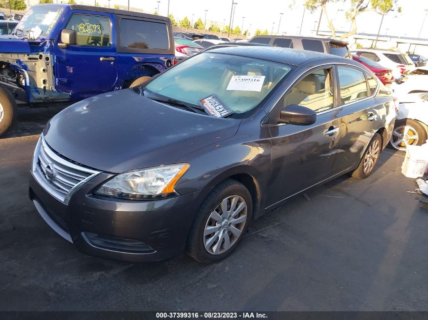2013 NISSAN SENTRA S - 3N1AB7AP8DL722959