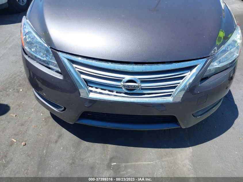 2013 NISSAN SENTRA S - 3N1AB7AP8DL722959