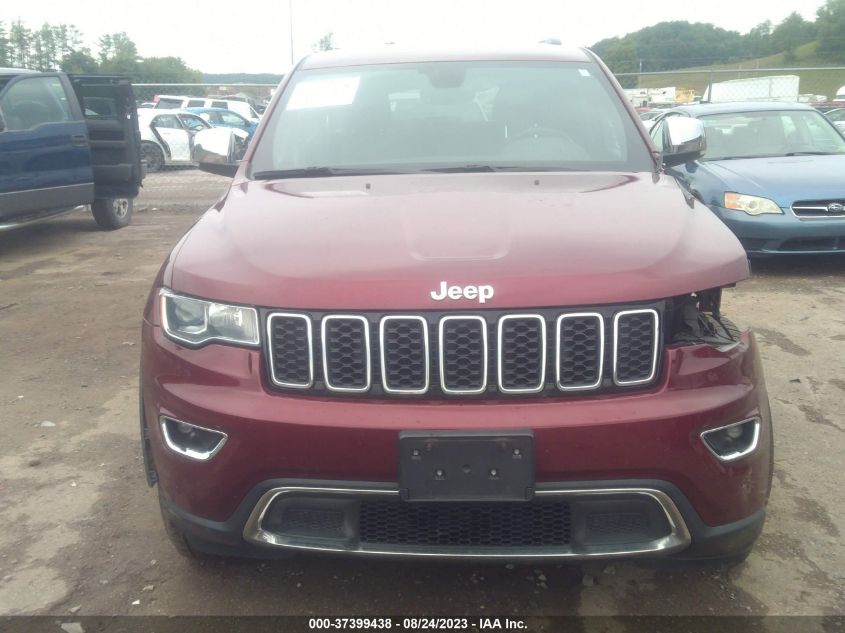 2017 JEEP GRAND CHEROKEE LIMITED - 1C4RJFBT6HC812136
