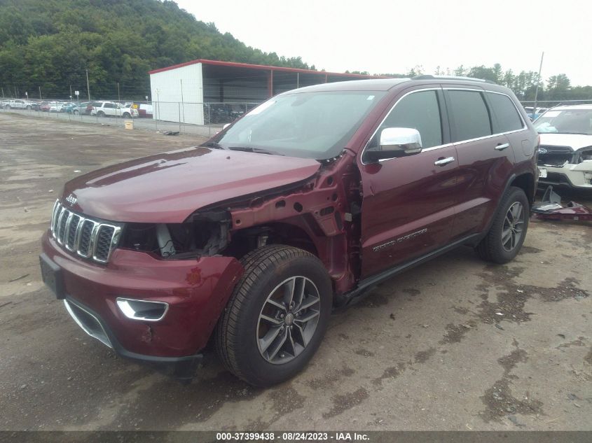 2017 JEEP GRAND CHEROKEE LIMITED - 1C4RJFBT6HC812136