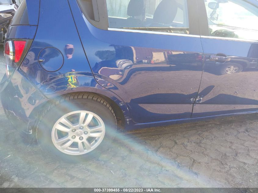 2013 CHEVROLET SONIC LT - 1G1JC6SB4D4247297