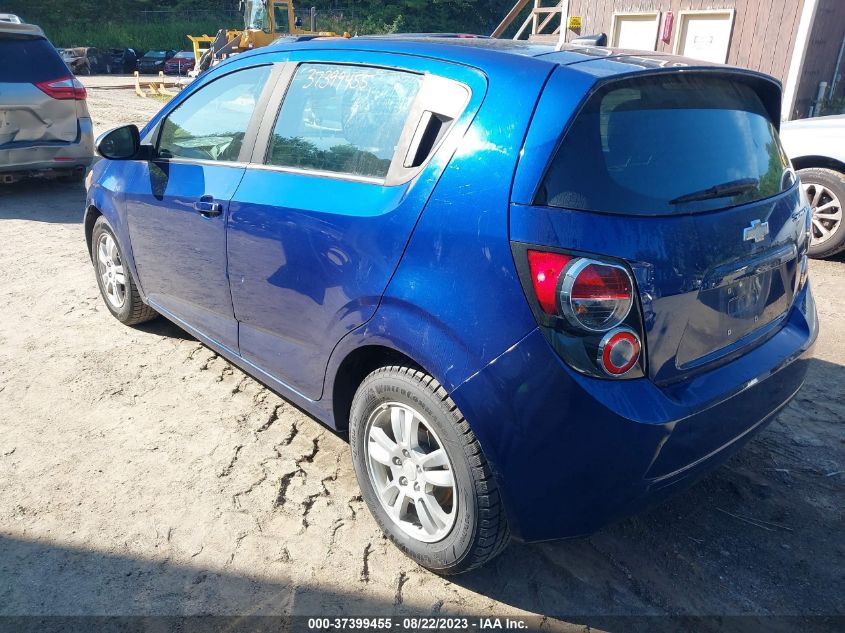 2013 CHEVROLET SONIC LT - 1G1JC6SB4D4247297