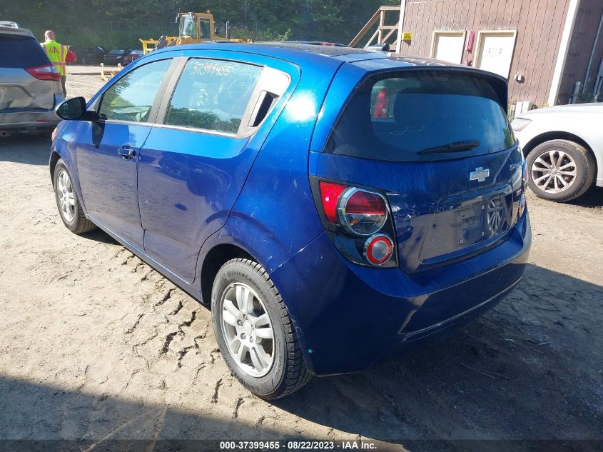2013 CHEVROLET SONIC LT - 1G1JC6SB4D4247297